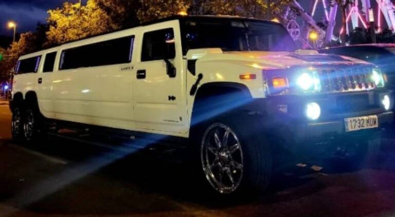 Hummer Blanca H2 | HummerBCN | Alquiler Limusinas y Hummer en Barcelona
