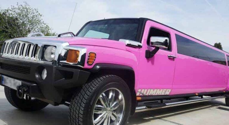 Hummer Rosa H3 | HummerBCN | Alquiler Limusinas y Hummer en Barcelona