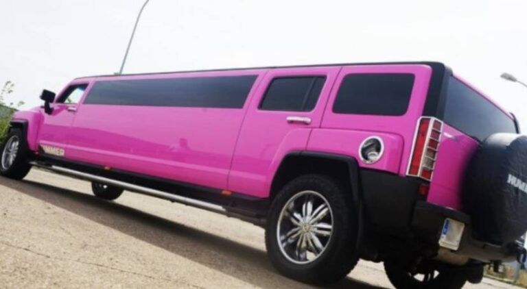Hummer Rosa H3 | HummerBCN | Alquiler Limusinas y Hummer en Barcelona